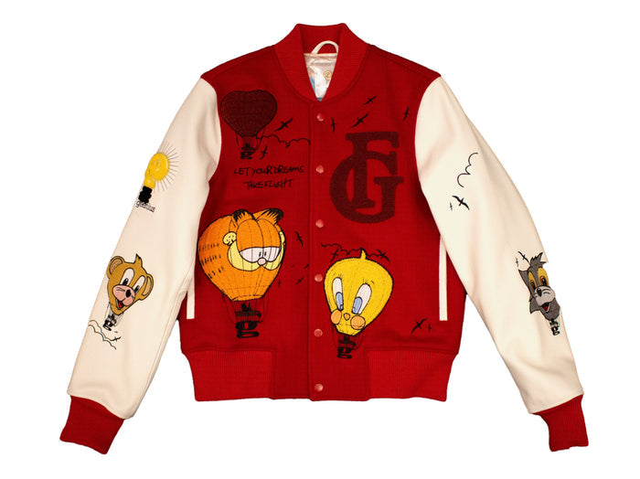 1/24 Hot Air Ballon Varsity Jacket (Slim cut)