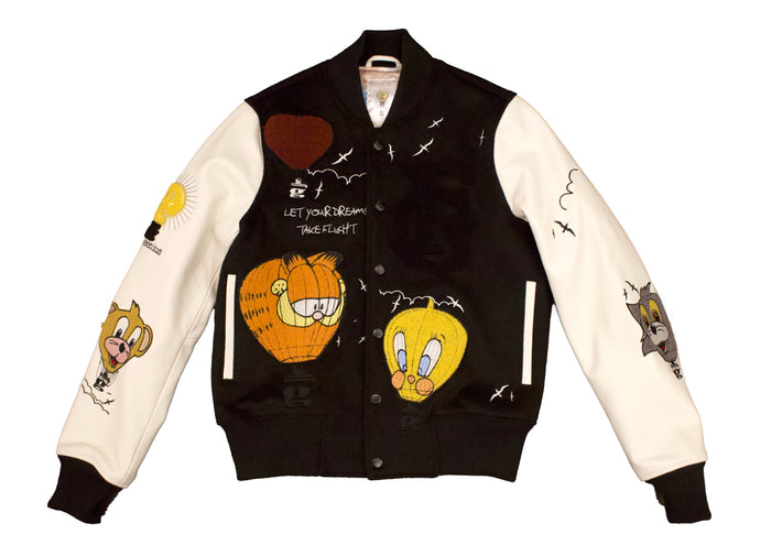1/24 Hot Air Ballon Varsity Jacket (Slim cut)