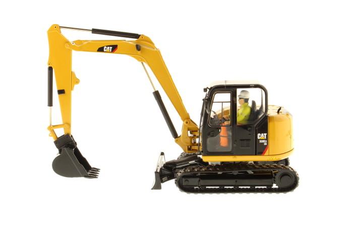 1:32 Cat® 308E2 CR SB Mini Hydraulic Excavator, Core Classics Series, 85239c
