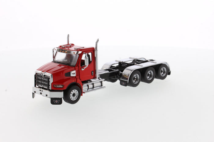 1:50 Western Star 49X SBFA Tridem Heavy-Haul Tractor - Viper-Red cab, Transport Series, 71085