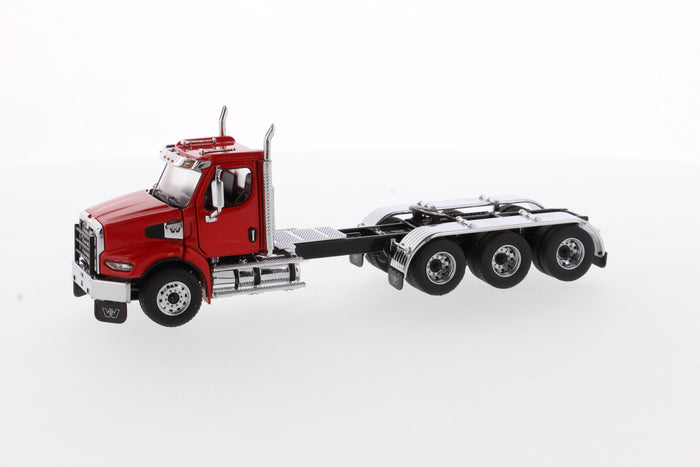 1:50 Western Star 49X SBFA Tridem Heavy-Haul Tractor - Viper-Red cab, Transport Series, 71085