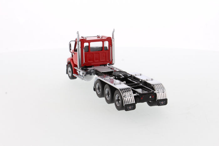 1:50 Western Star 49X SBFA Tridem Heavy-Haul Tractor - Viper-Red cab, Transport Series, 71085