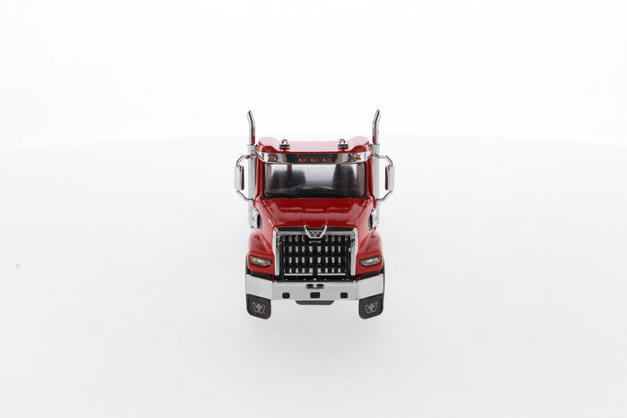 1:50 Western Star 49X SBFA Tridem Heavy-Haul Tractor - Viper-Red cab, Transport Series, 71085