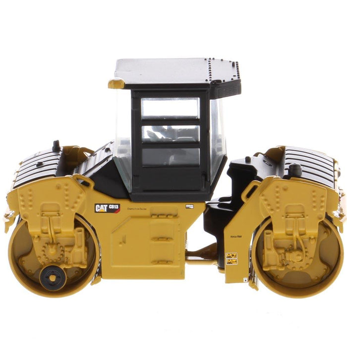 1:64 Cat® CB-13 Tandem Vibratory Roller with CAB, Metal Construction Series, 85631