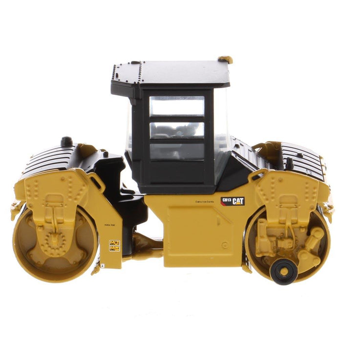 1:64 Cat® CB-13 Tandem Vibratory Roller with CAB, Metal Construction Series, 85631
