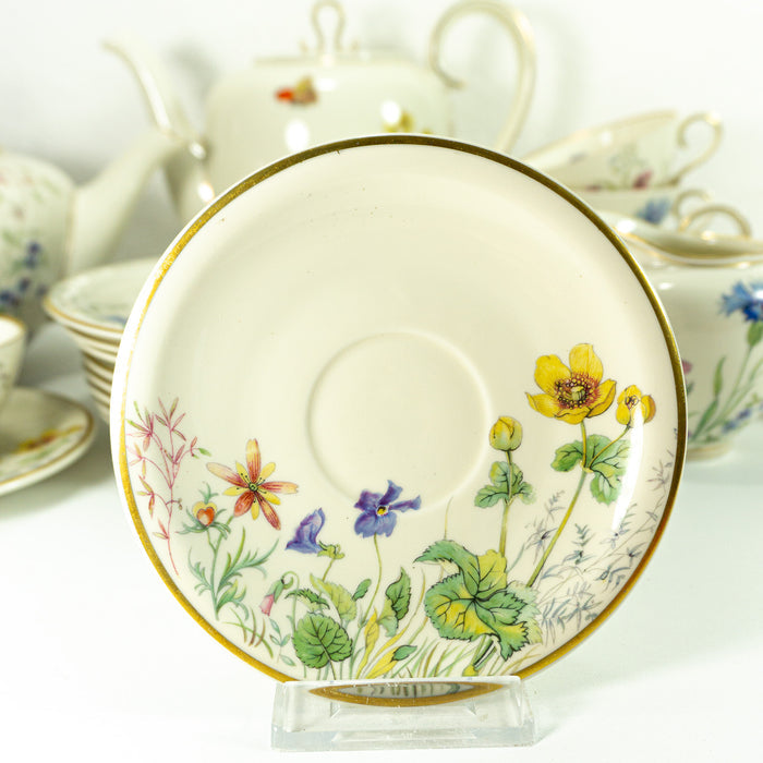 1950s Krautheim Berolina "Wiesengrund und Bergeshöh'n" Tableware, Saucer