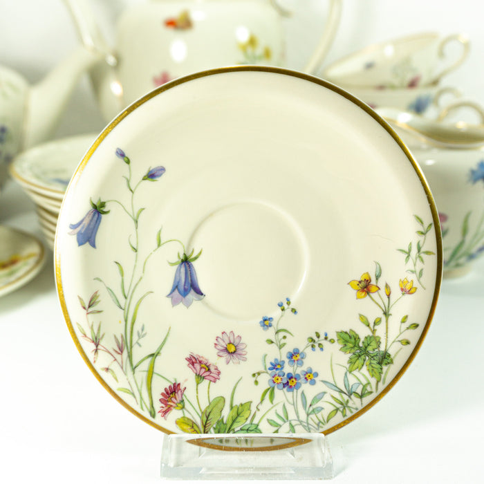 1950s Krautheim Berolina "Wiesengrund und Bergeshöh'n" Tableware, Saucer