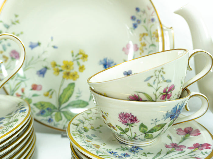 1950s Krautheim Berolina "Wiesengrund und Bergeshöh'n" Tableware, Saucer