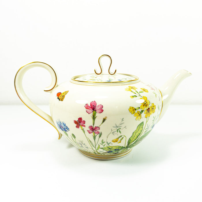 1950s Westgerman Krautheim Berolina "Wiesengrund und Bergeshöh'n" Tea Pot