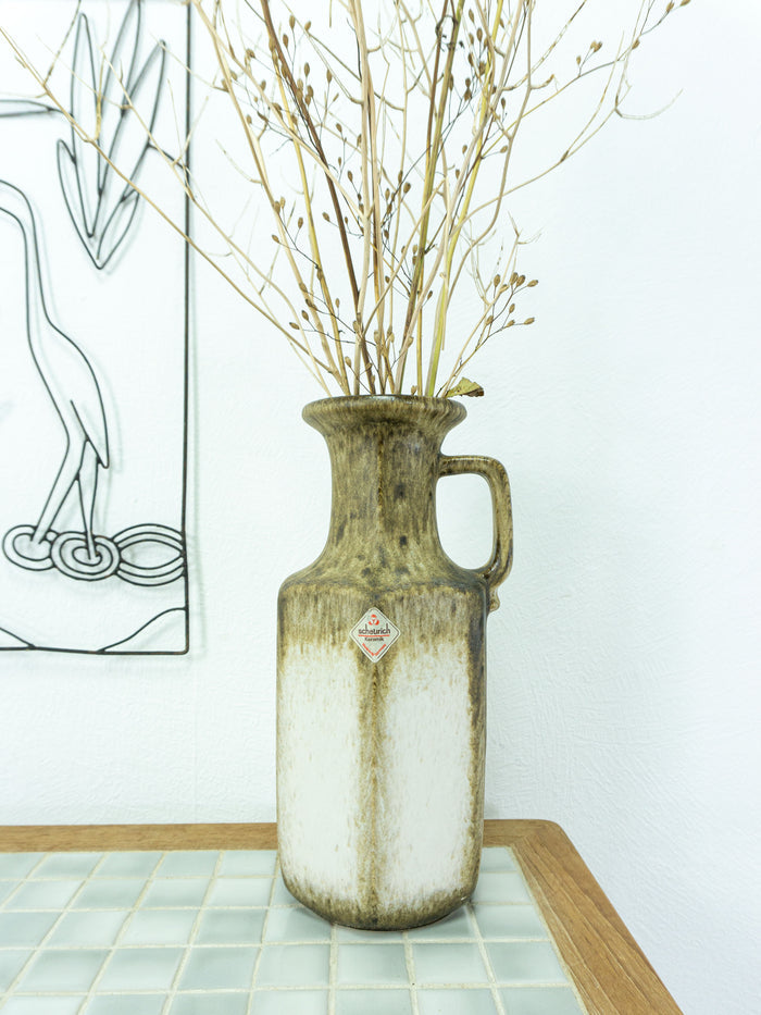 1960s WGP CERAMIC VASE by Scheurich 497-28 West Germany