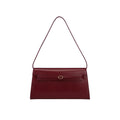 3-Way Baguette Bag – Maroon Nappa Calf Leather