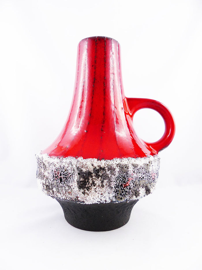60s Fat Lava UFO STYLE VASE, design Heinz Siery for Carstens Tönnieshof Westgermany