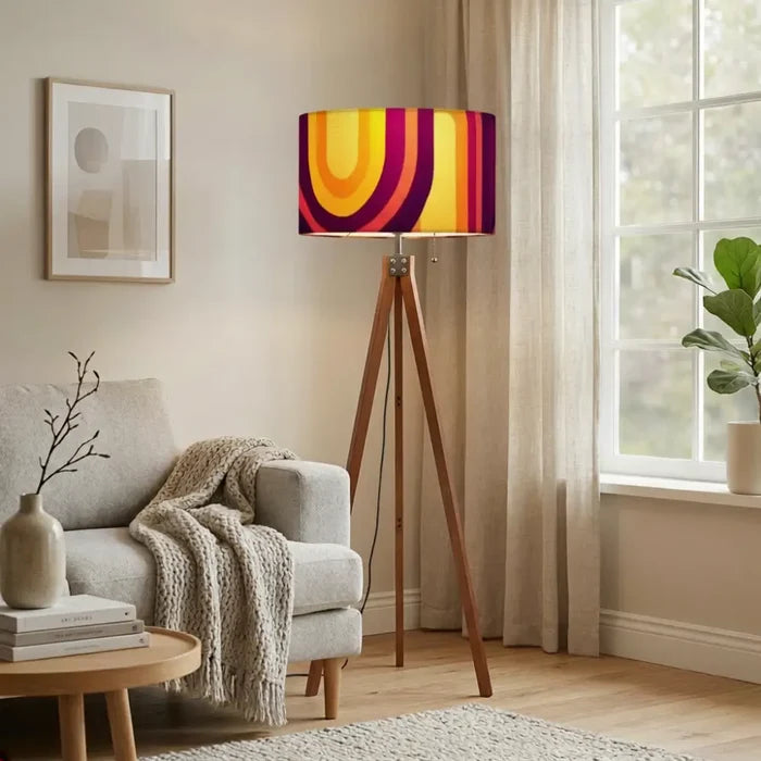 70s Retro Blackout Curtains: Midcentury Modern Thermal Panels - retro ads