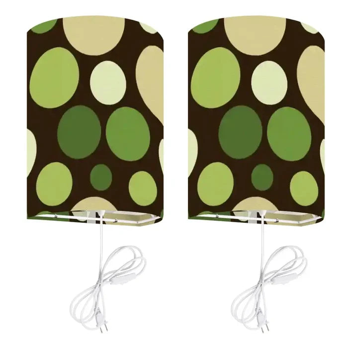 70s Retro Wall Sconces Set – Smart LED Green Dots - US Plug - retro wall sconces