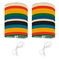 70s Retro Wall Sconces Set – Smart LED Stripes Rainbow - US Plug - retro wall sconces