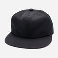 80's VINTAGE NYLON CAP - BLACK