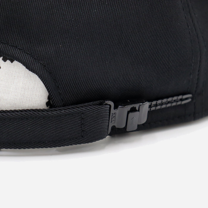 80's VINTAGE NYLON CAP - BLACK