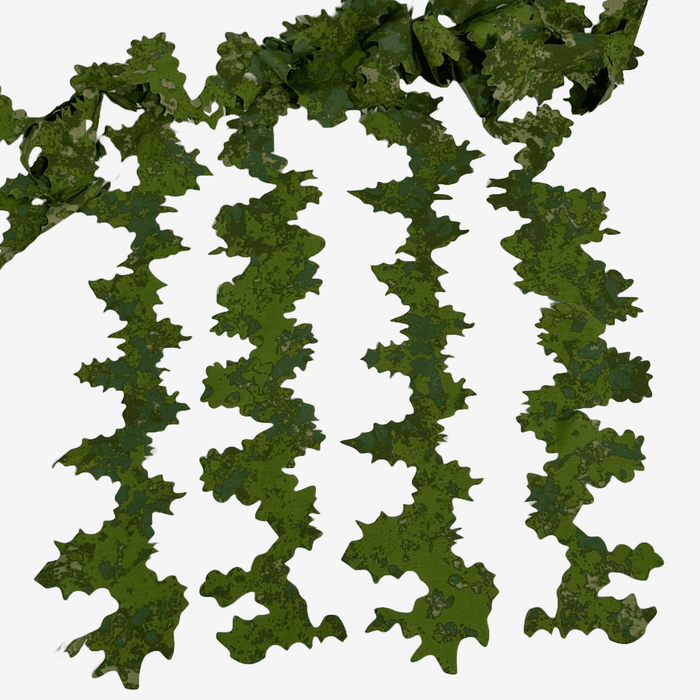 KMCS Green Adaptive Leaf Strips - Kicking Mustang Concealment System