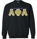 Alpha Phi Alpha, Paraphernalia, Fraternity, Men, NPHC Greek, Embroidery, Shirt, Sweatshirt, Crewneck, Applique