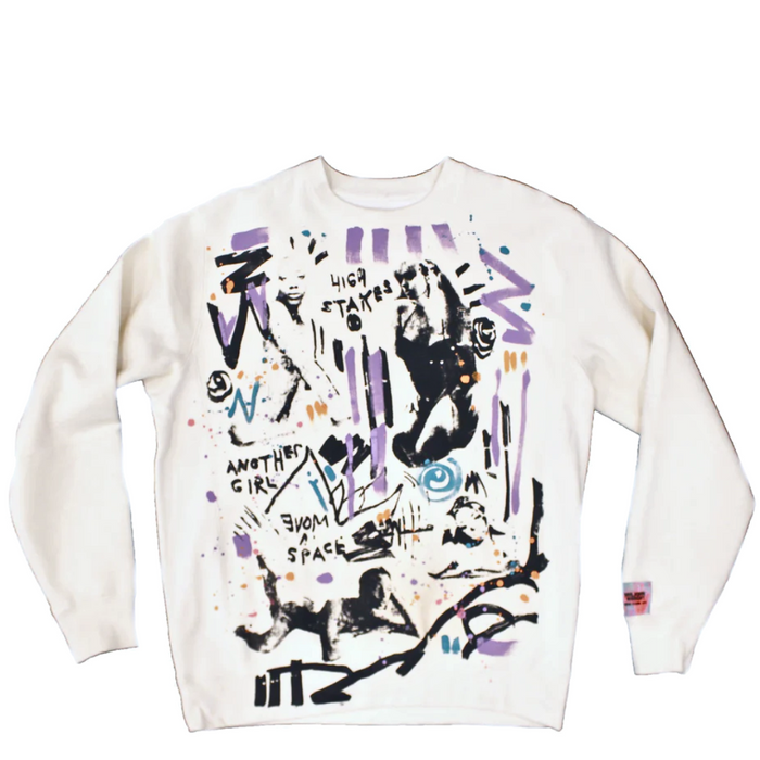 Another Girl Premium Painted Sweatshirt