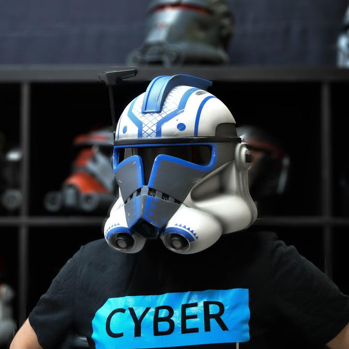 Arc Trooper Cobalt from Star Wars / Cosplay Helmet / Arc Trooper Helmet / Star Wars Helmet Cyber Craft