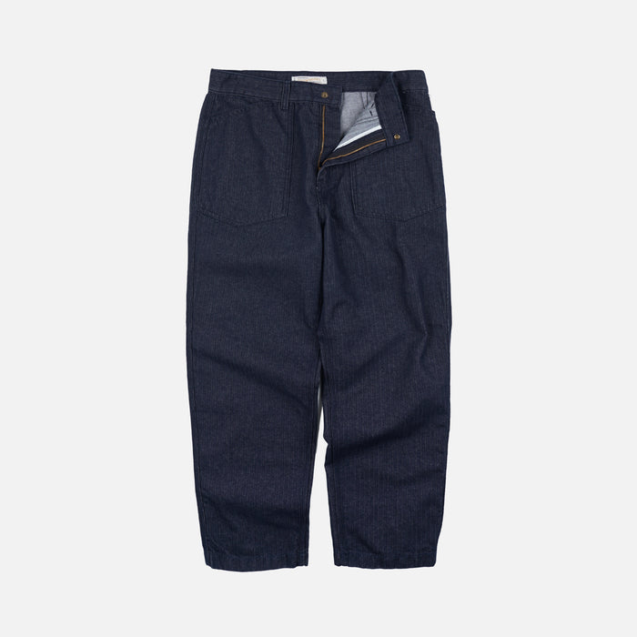 ARMY DENIM FATIGUE PANT - INDIGO