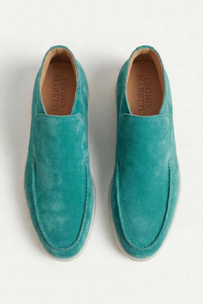 Arzano High Top Loafer Turquoise