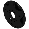 ASCHER-RACING SQR 70 MM ADAPTER - Sim Race Webshop B.V.