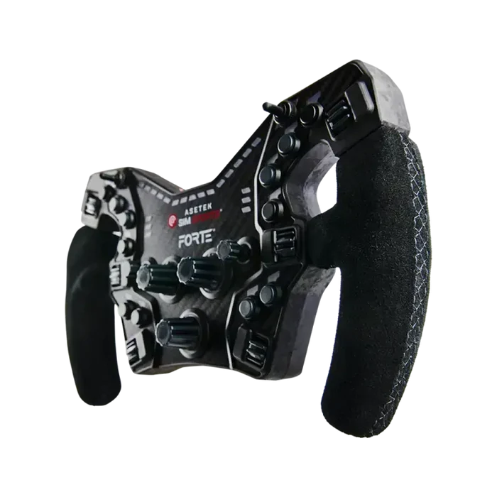 Asetek SimSports Formula Regular Steering Wheel Handles with Suede - Sim Race Webshop B.V.