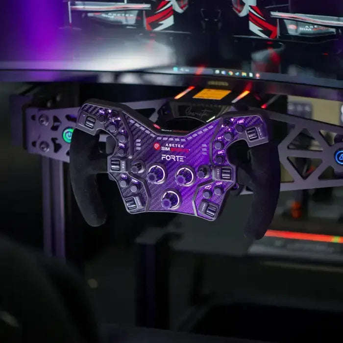 Asetek SimSports Formula Regular Steering Wheel Handles with Suede - Sim Race Webshop B.V.