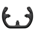 Asetek SimSports Open D Black Leather Rim - Sim Race Webshop B.V.