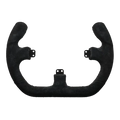 Asetek SimSports Open D Black Suede Rim - Sim Race Webshop B.V.
