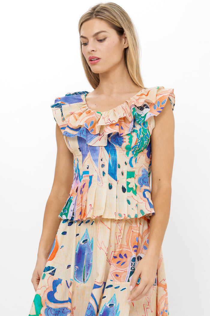 Athena Top- Antico Cream