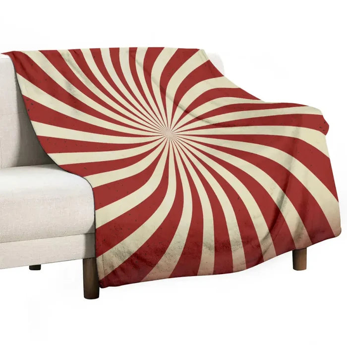 Atomic Era Retro Blanket – Cozy 70s Midcentury Home Decor - retro blankets