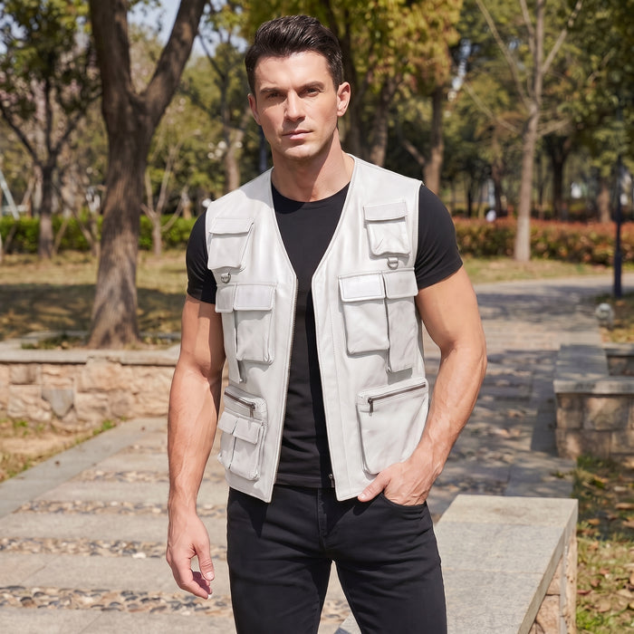 XS / White / Leather
