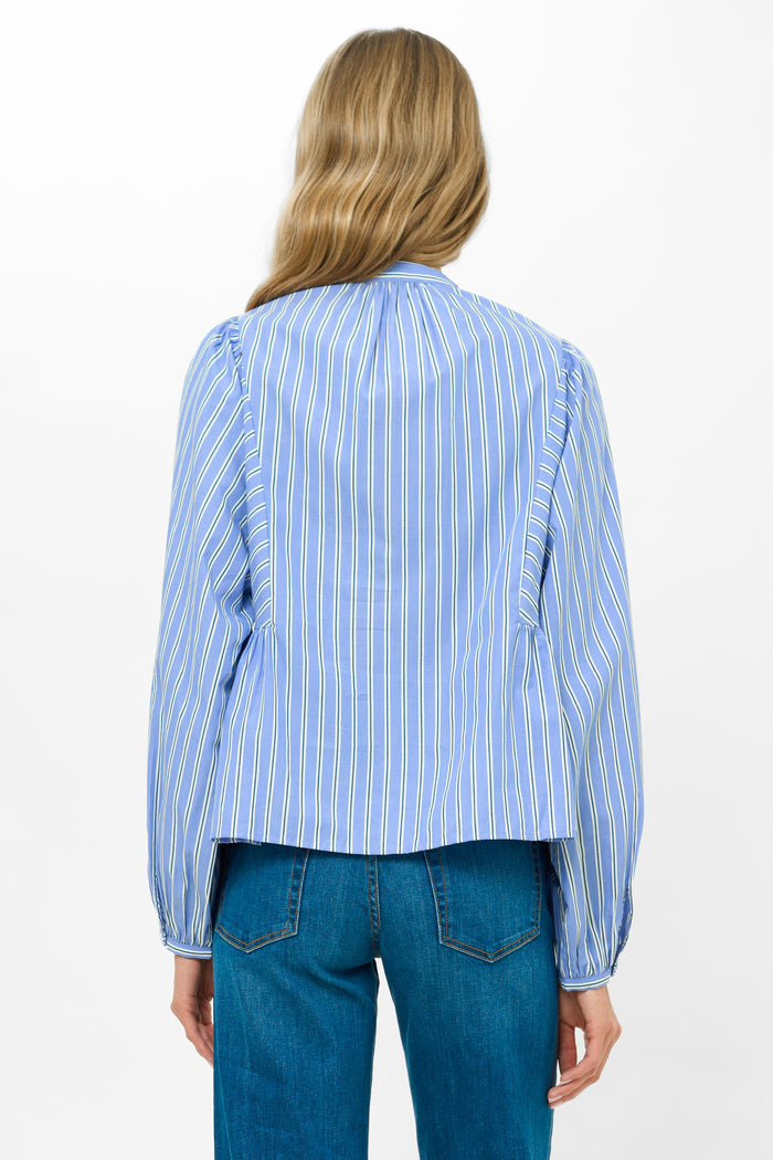 Avery Top- Merrill Blue