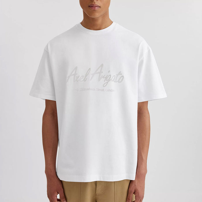 Axel Arigato - Court T-Shirt In White - Nigel Clare