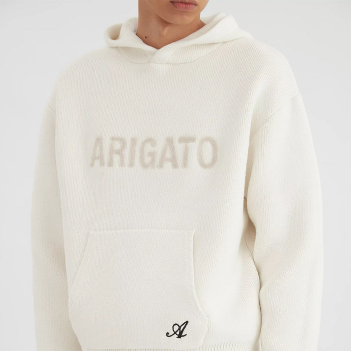 Axel Arigato - District Hoodie in Ecru - Nigel Clare