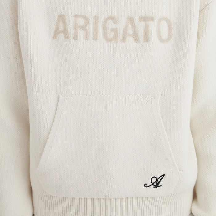 Axel Arigato - District Hoodie in Ecru - Nigel Clare