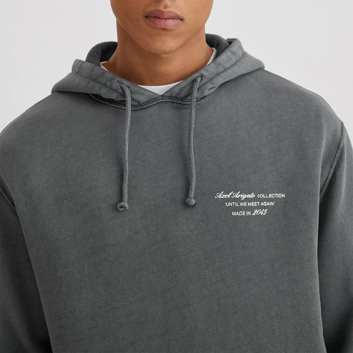 Axel Arigato - Reunited Hoodie in Faded Black - Nigel Clare