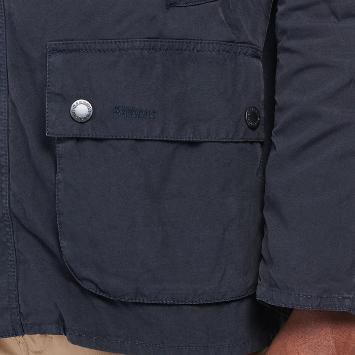 Barbour - Ashby Casual Jacket in Navy - Nigel Clare