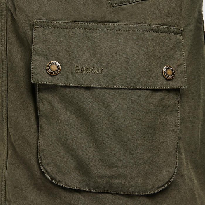 Barbour - Ashby Casual Jacket in Olive - Nigel Clare