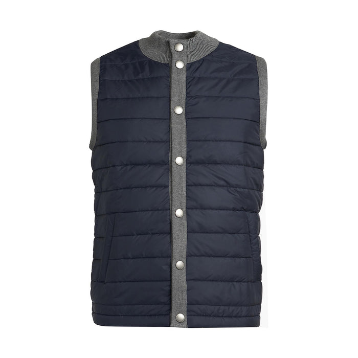Barbour - Essential Gilet in Mid Grey - Nigel Clare
