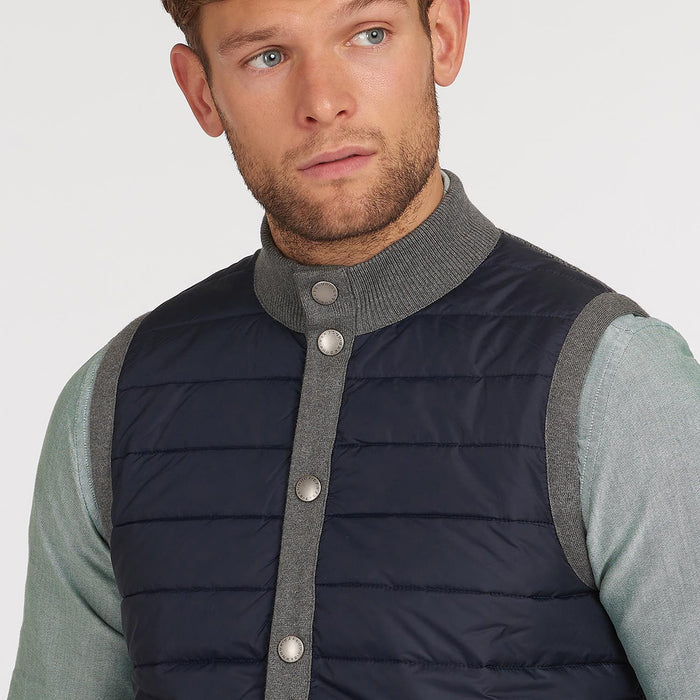 Barbour - Essential Gilet in Mid Grey - Nigel Clare