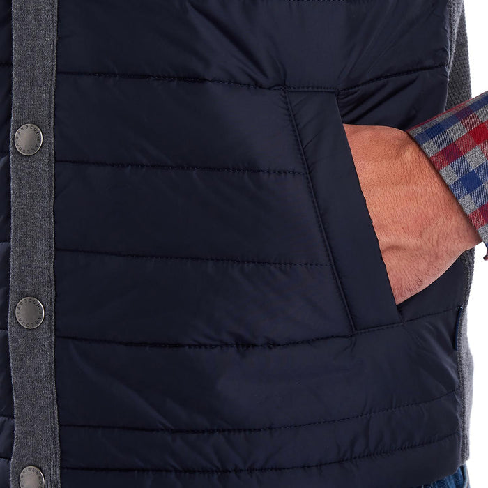 Barbour - Essential Gilet in Mid Grey - Nigel Clare