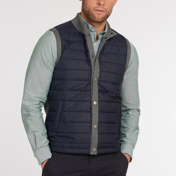 Barbour - Essential Gilet in Mid Grey - Nigel Clare