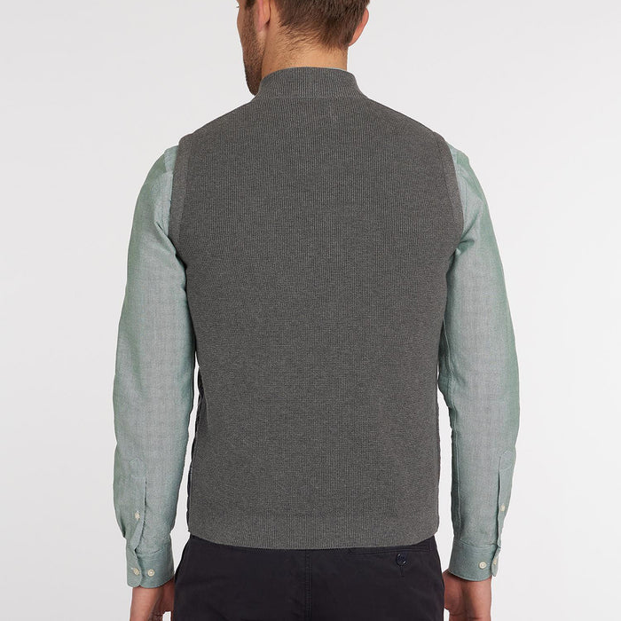 Barbour - Essential Gilet in Mid Grey - Nigel Clare