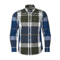 Barbour - Harris Tailored Fit Shirt in Sage - Nigel Clare