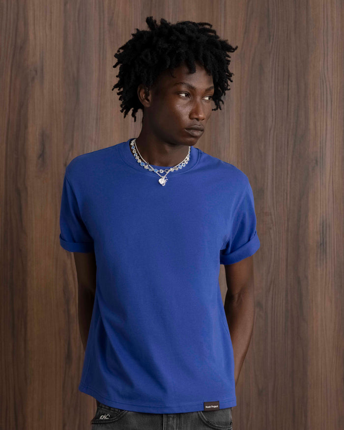 Basic Tee Blue/Black/Grey 3xPack