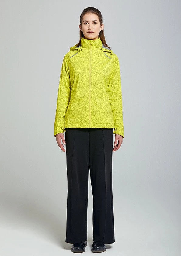 Basil Skane Hi-Vis Bicycle Rain Jacket Womens